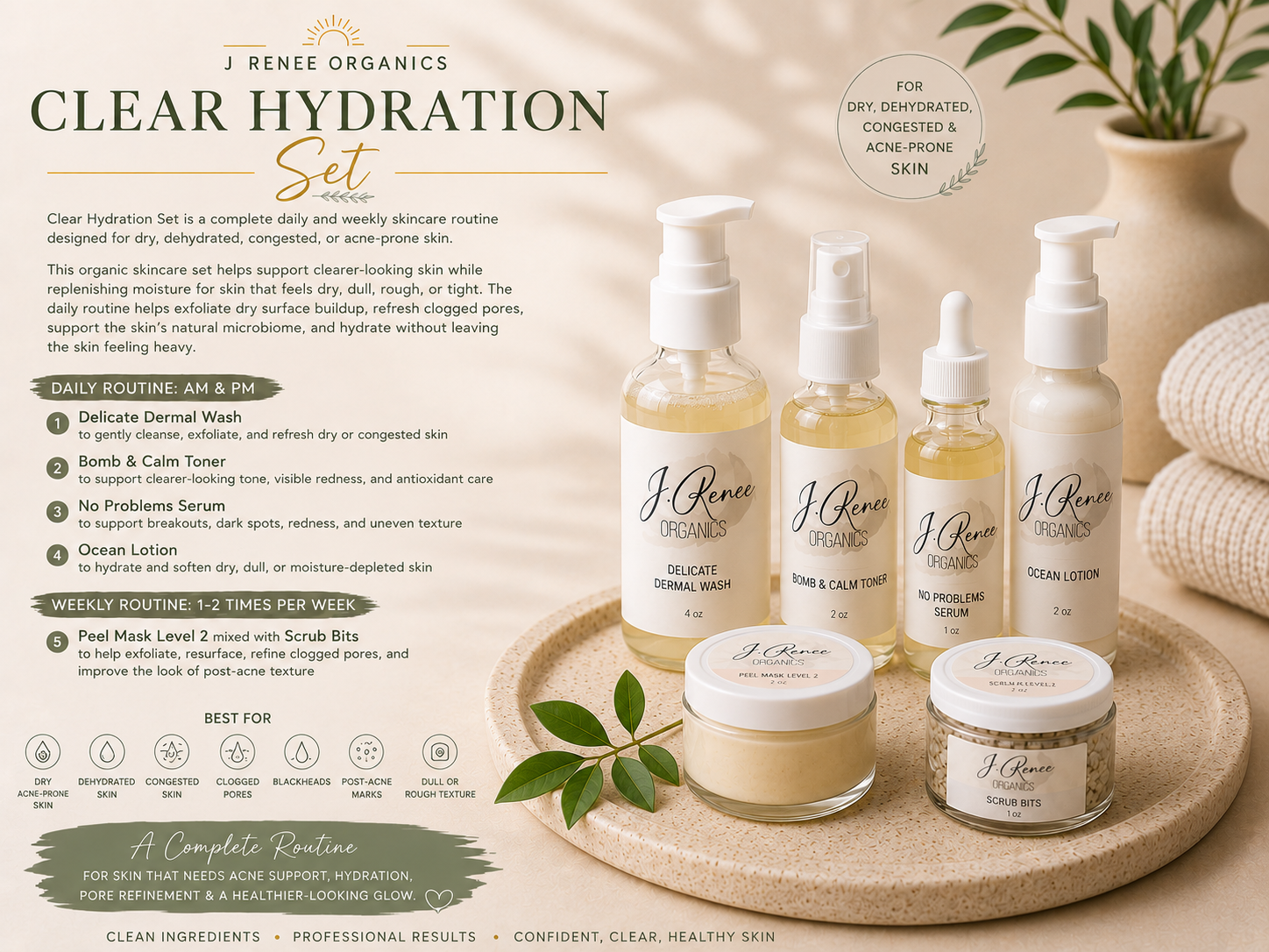 Clear Hydration Set